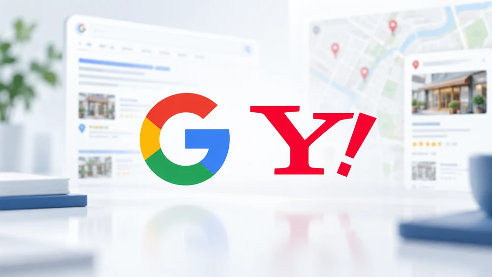 GoogleとYahoo! JAPANの情報整備イメージ